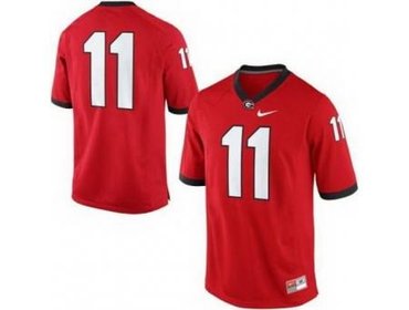 Georgia Bulldogs 11 Aaron Murray Red College Football Limited NCAA Jerseys