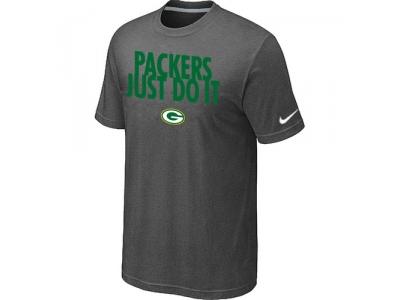 NFL Green Bay Packers Just Do It D.Grey T-Shirt