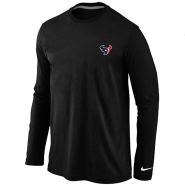 Houston Texans Sideline Legend Authentic Long Sleeve T-Shirt Black