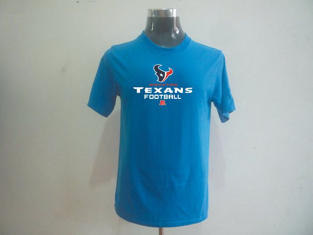 Houston Texans Big & Tall Critical Victory T-Shirt Light Blue