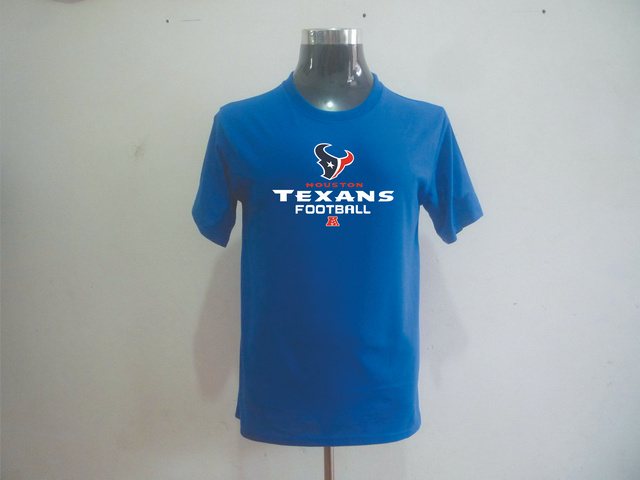 Houston Texans Big & Tall Critical Victory T-Shirt Blue