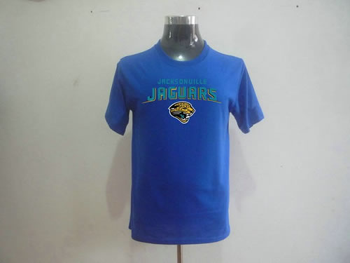 jacksonville jaguars big & tall critical victory t-shirt blue