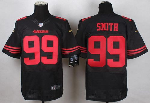 New San Francisco 49ers #99 Aldon Smith Black Alternate Men's Stitched NFL Elite Jersey