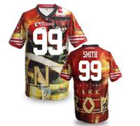 San Francisco 49ers #99 SMITH Men's Stitched NFL Elite Fanatical Version Jersey (10)