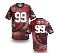 San Francisco 49ers #99 SMITH Men's Stitched NFL Elite Fanatical Version Jersey (3)