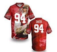 San Francisco 49ers #94 SMITH Men's Stitched NFL Elite Fanatical Version Jersey (4)