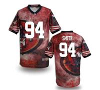 San Francisco 49ers #94 SMITH Men's Stitched NFL Elite Fanatical Version Jersey (3)