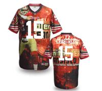 San Francisco 49ers #15 CRABTREE Men's Stitched NFL Elite Fanatical Version Jersey (7)