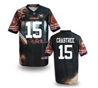 San Francisco 49ers #15 CRABTREE Men's Stitched NFL Elite Fanatical Version Jersey (2)