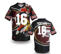 San Francisco 49ers #16 MONTANA Men's Stitched NFL Elite Fanatical Version Jersey (5)