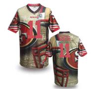 San Francisco 49ers #11 SMITH Men's Stitched NFL Elite Fanatical Version Jersey (6)