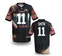 San Francisco 49ers #11 SMITH Men's Stitched NFL Elite Fanatical Version Jersey (2)