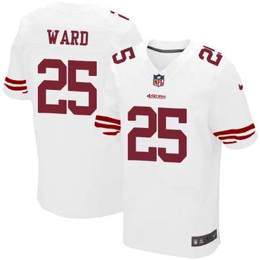 2014 NFL Draft San Francisco 49ers #25 Jimmie Ward White Elite Jersey