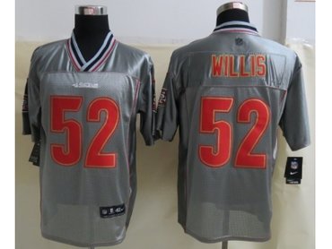 NEW San Francisco 49ers #52 Willis Grey Jerseys(Vapor Elite)