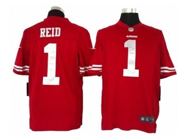 NEW jerseys san francisco 49ers #1 reid red(Limited)