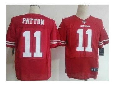 NEW jerseys san francisco 49ers #11 patton red(Elite)(patton)