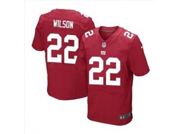 2012 NEW NFL New York Giants 22 wilson Red Jerseys(Elite)