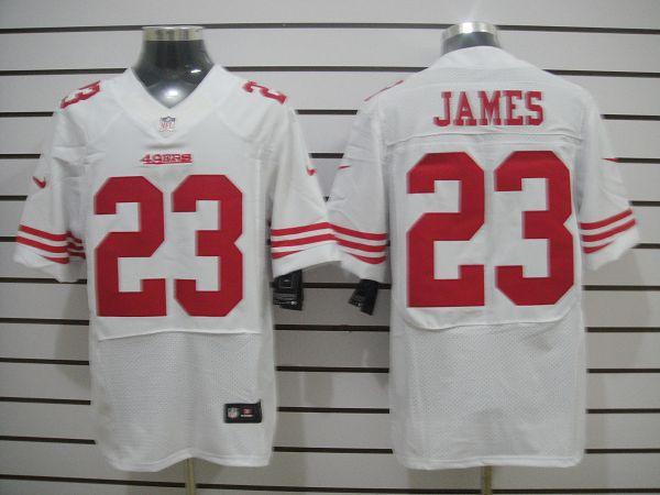 2012 NEW NFL San Francisco 49ers 23 James White Jerseys (Elite)