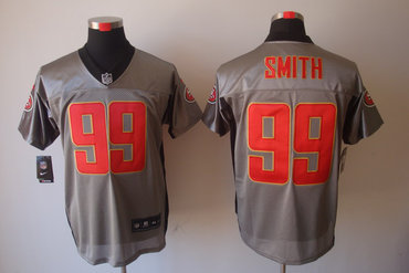 2012 NEW NFL San Francisco 49ers 99 Aldon Smith Grey Shadow Jerseys