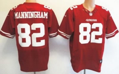 2012 NEW nfl san francisco 49ers 82 mario manningham red jerseys (elite)