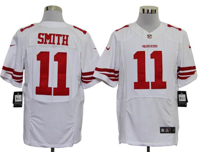 2012 NEW nfl san francisco 49ers 11 a.smith white jerseys (elite)