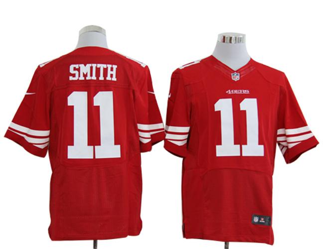 2012 san francisco 49ers #11 alex smith red elite jerseys