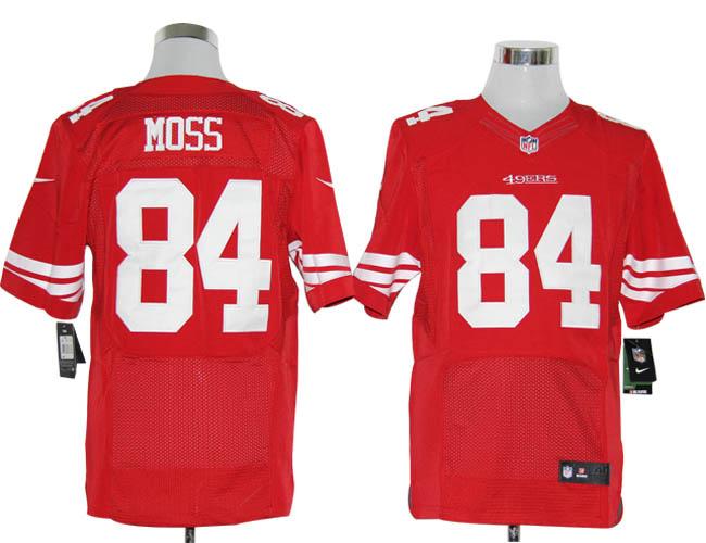 2012 san francisco 49ers 84 randy moss red elite