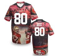 San Francisco 49ers #80 RICE Men's Stitched NFL Elite Fanatical Version Jersey (9)