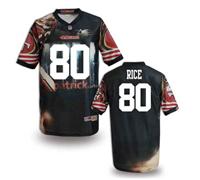 San Francisco 49ers #80 RICE Men's Stitched NFL Elite Fanatical Version Jersey (2)