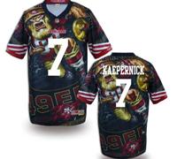 San Francisco 49ers #7 KAEPERNICK Men's Stitched NFL Elite Fanatical Version Jersey (1)