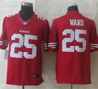 New San Francisco 49ers #25 Jimmie Ward Red Team Color NFL Limited Jersey