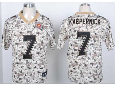 NEW jerseys san francisco 49ers #7 kaepernick camo(2013 new Elite)