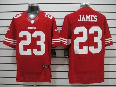 2012 NEW nfl san francisco 49ers 23 james red jerseys (elite)