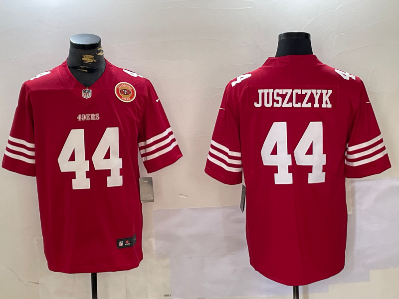 Men's San Francisco 49ers #44 Kyle Juszczyk Red Vapor Untouchable Limited Stitched Jerse 2