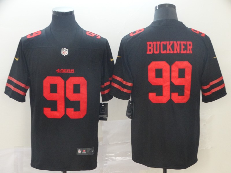 49ers 99 DeForest Buckner Black Vapor Untouchable Limited Jersey