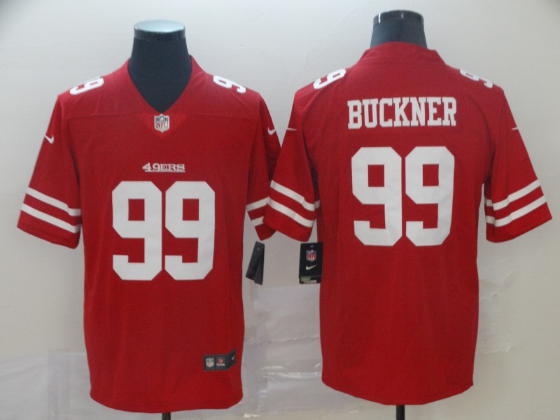 49ers 99 DeForest Buckner Red Vapor Untouchable Limited Jersey