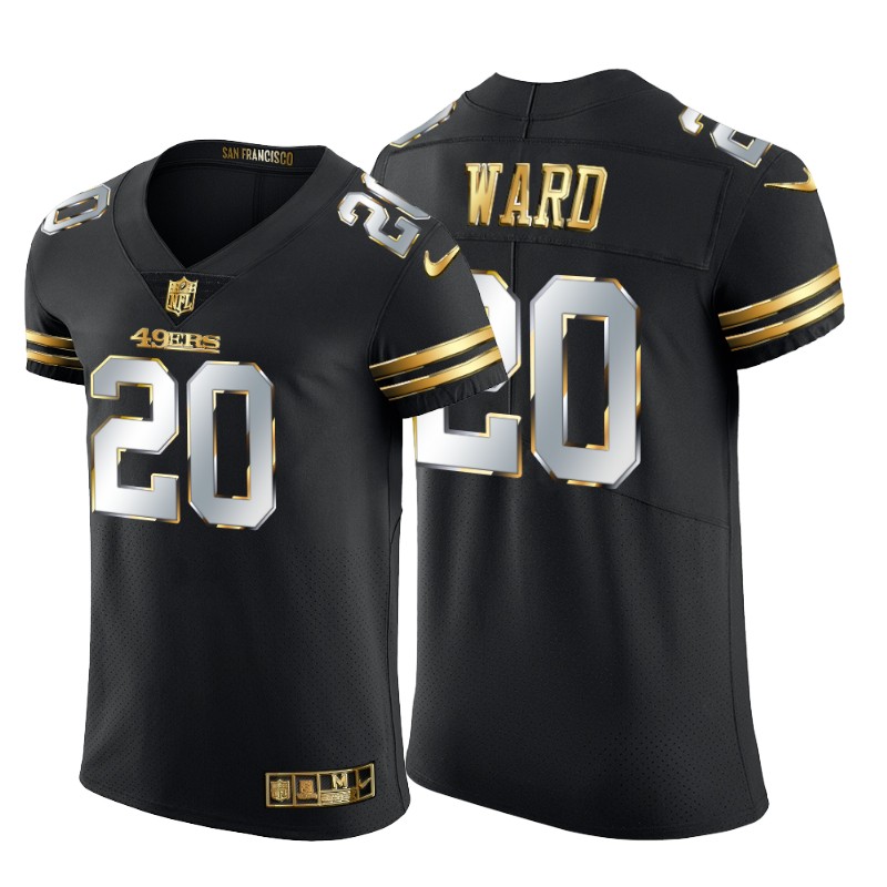 San Francisco 49ers #20 Jimmie Ward Men's Nike Black Edition Vapor Untouchable Elite NFL Jersey