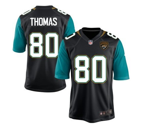 New Jacksonville Jaguars #80 Julius Thomas Black Elite Jersey