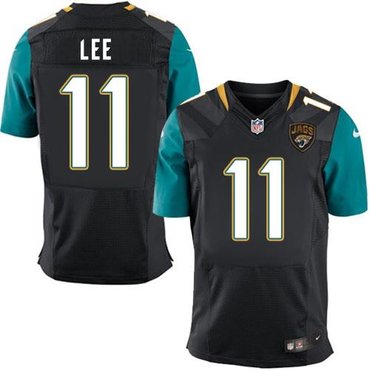 2014 NFL Draft Jacksonville Jaguars #11 Marqise Lee Black Elite Jersey