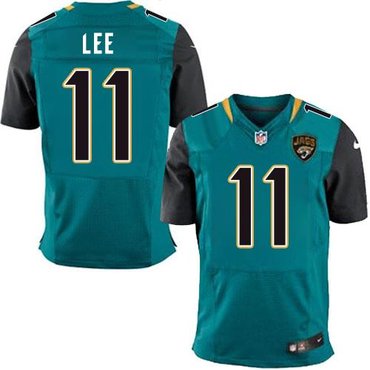 2014 NFL Draft Jacksonville Jaguars #11 Marqise Lee Green Elite Jersey