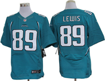 2012 NEW NFL Jacksonville Jaguars 89 Marcedes Lewis Green Jerseys (Elite)