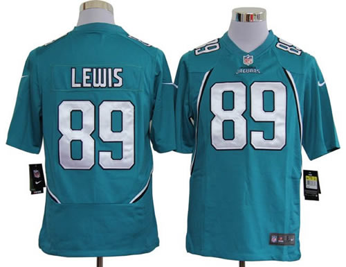 2012 NEW nfl jacksonville jaguars 89 marcedes lewis green jerseys (game)