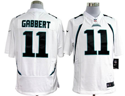 2012 NEW nfl jacksonville jaguars 11 blaine gabbert white jerseys (game)