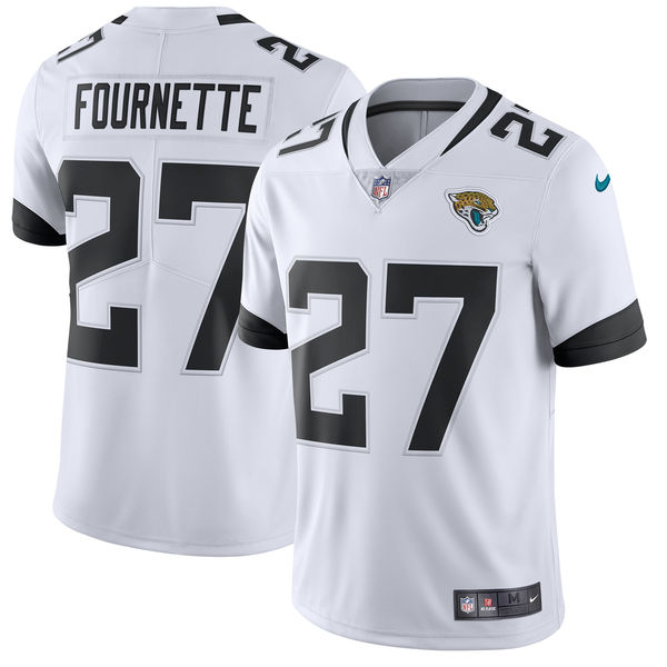 Men's Jacksonville Jaguars #27 Leonard Fournette Nike White New 2018 Vapor Untouchable Limited Jersey