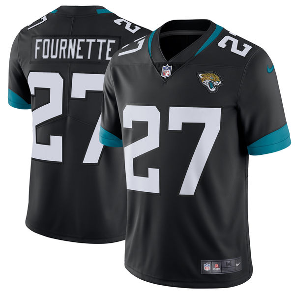 Men's Jacksonville Jaguars #27 Leonard Fournette Nike Black New 2018 Vapor Untouchable Limited Jersey