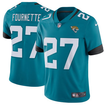 Men's Jacksonville Jaguars #27 Leonard Fournette Nike Teal New 2018 Vapor Untouchable Limited Jersey