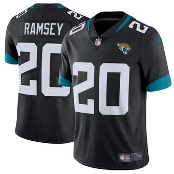 Men's Jacksonville Jaguars #20 Jalen Ramsey Nike Black New 2018 Vapor Untouchable Limited Jersey