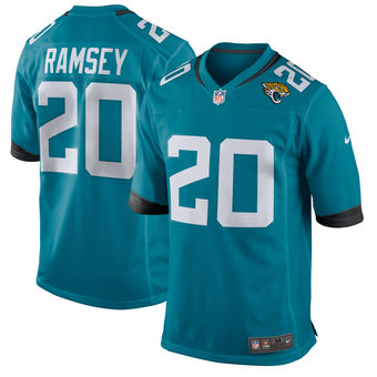 Men's Jacksonville Jaguars #20 Jalen Ramsey Nike Teal New 2018 Vapor limited Jersey