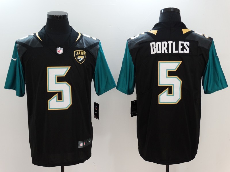 Nike Jaguars 5 Blake Bortles Black Vapor Untouchable Player Limited Jersey