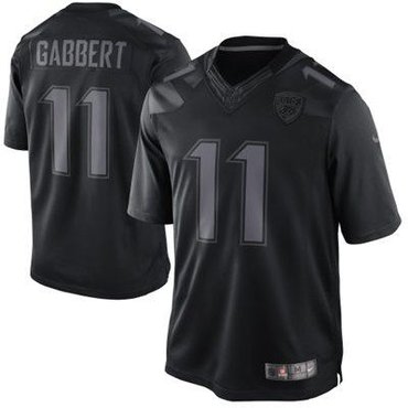 NEW Blaine Gabbert Jacksonville Jaguars Drenched Limited Jerseys(Black)